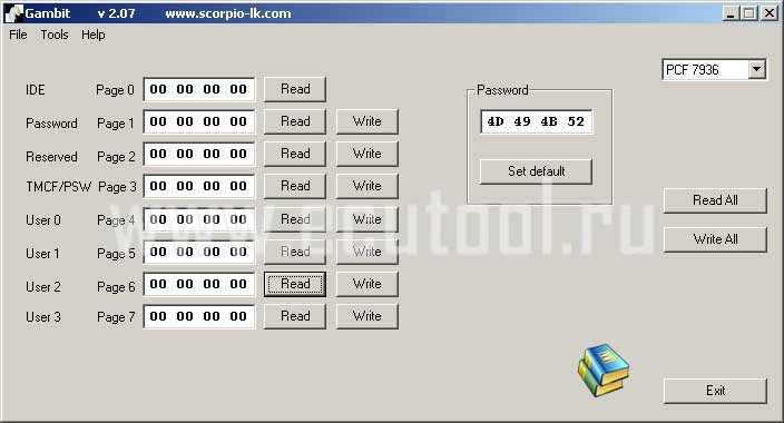 gambit key programmer software download